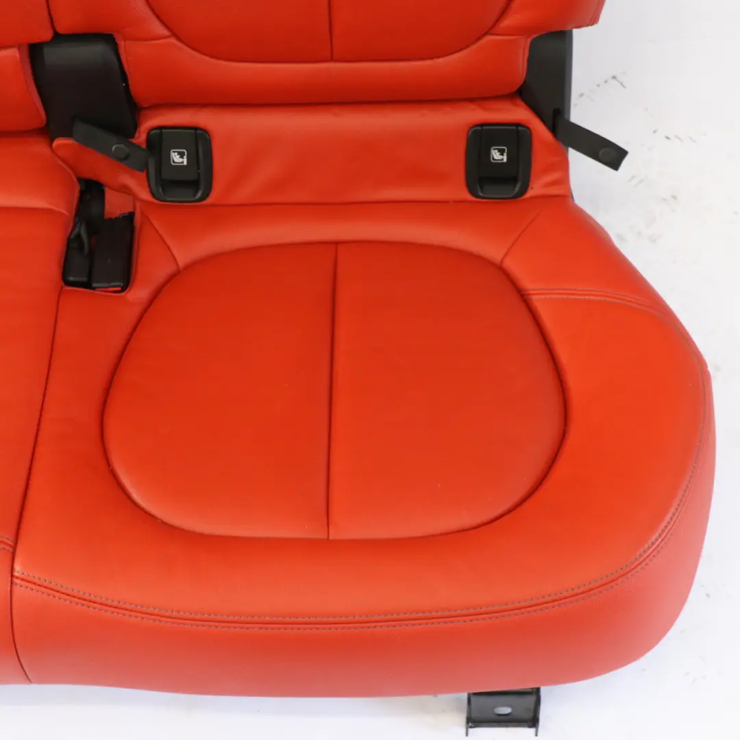 BMW X2 F39 Asiento Trasero Butaca Izquierda Derecha Plegable Cuero Rojo Magma - SKU 7454366 - Número de pieza 7454366