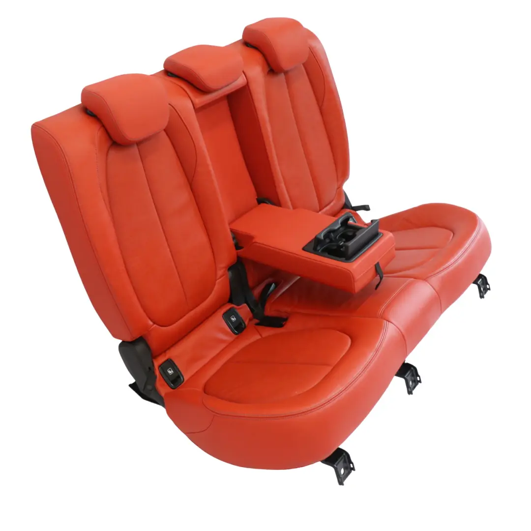 BMW X2 F39 Rück Sitz Bank Links Rechts Klappbar Leder Dakota Magma Rot - SKU 7454366 - Teilenummer 7454366