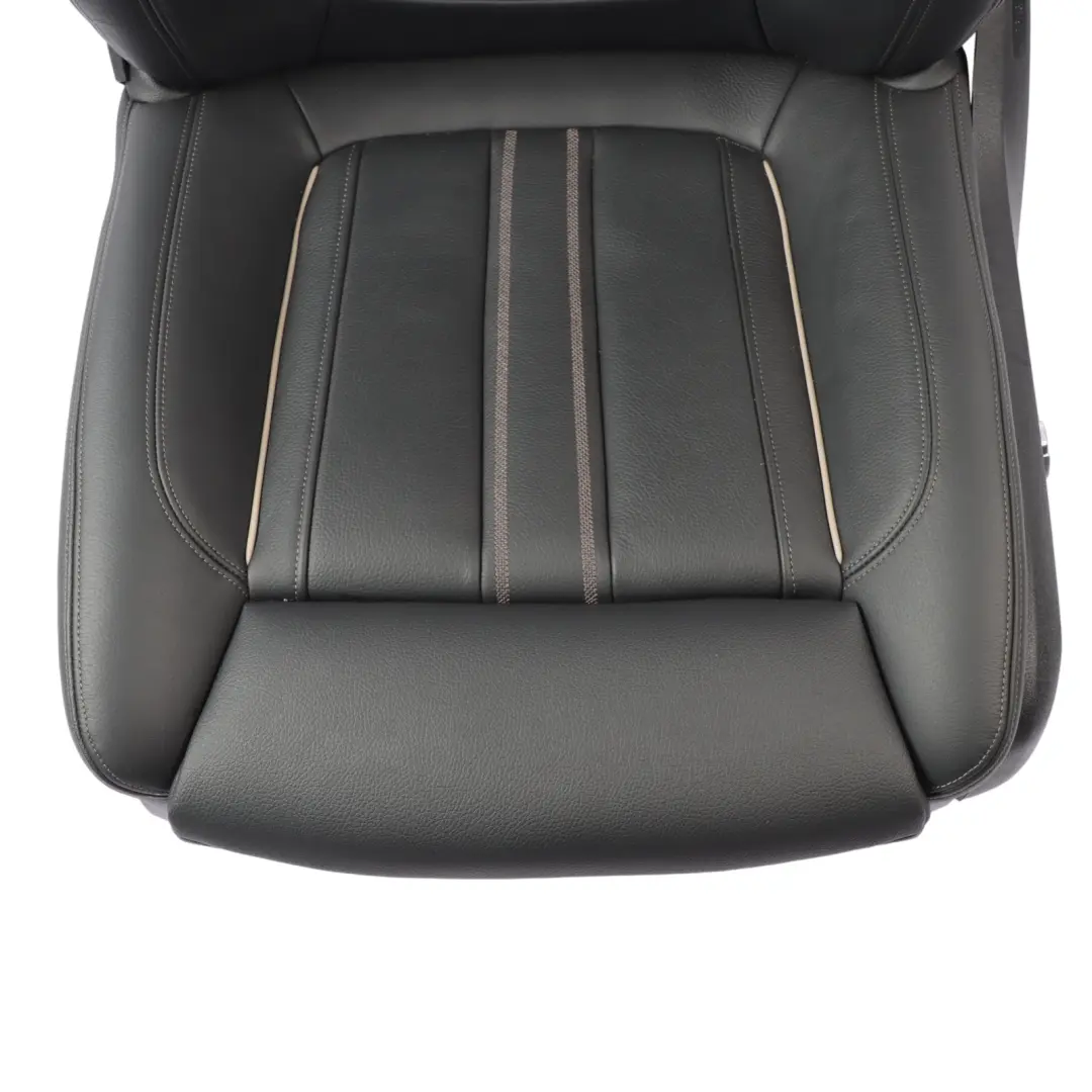 Front Seat Left N/S Comfort Memory Heated Leather Black Exclusive to BMW G30 with Part number 7457741 BMW G30 Front Seat Left N/S Comfort Memory Heated Leather Black Exclusive - SKU 7457741-1 - Part number 7457741
