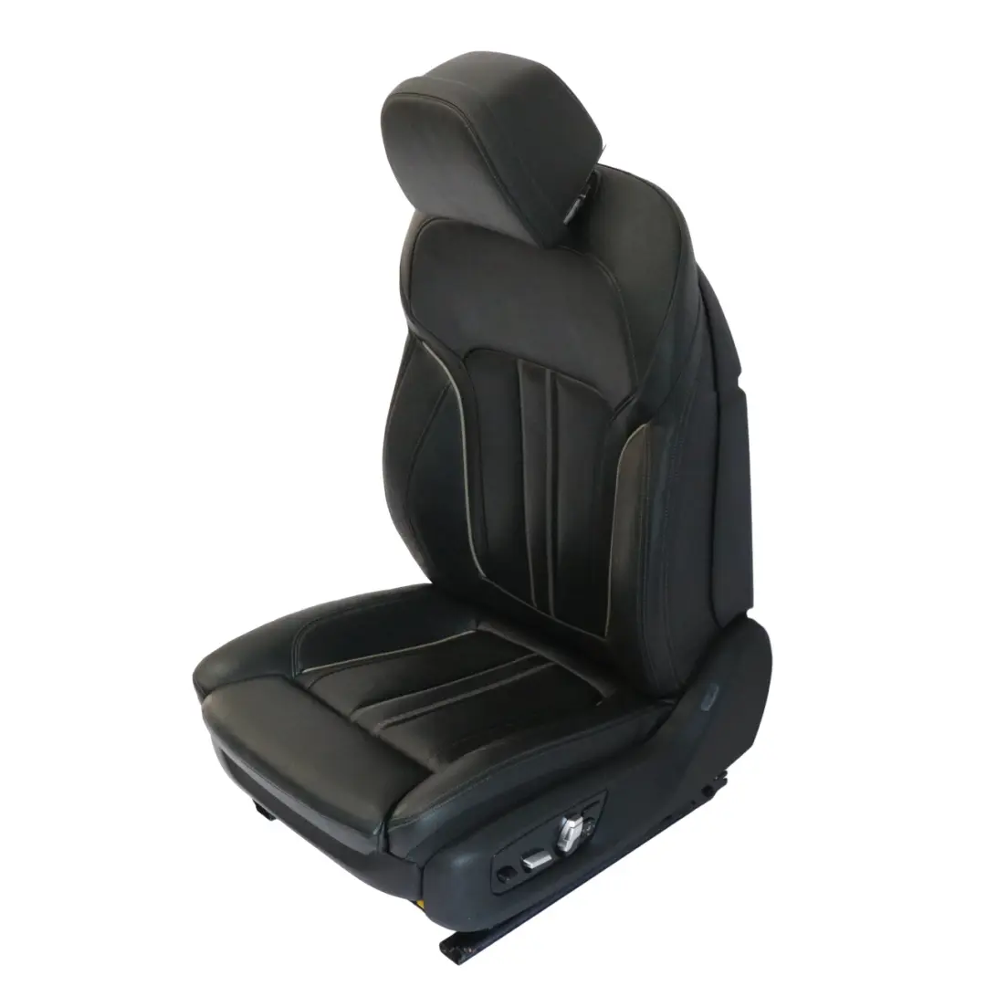 BMW G30 Asiento Delantero Izquierdo Memoria Calefactable Cuero Dakota Negro - SKU 7457741-2 - Número de pieza 7457741