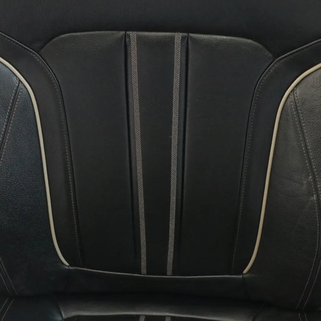 BMW G30 Siège avant gauche Mémoire Chauffant Cuir Dakota Couture exclusive noire - SKU 7457741-2 - Numéro de pièce 7457741