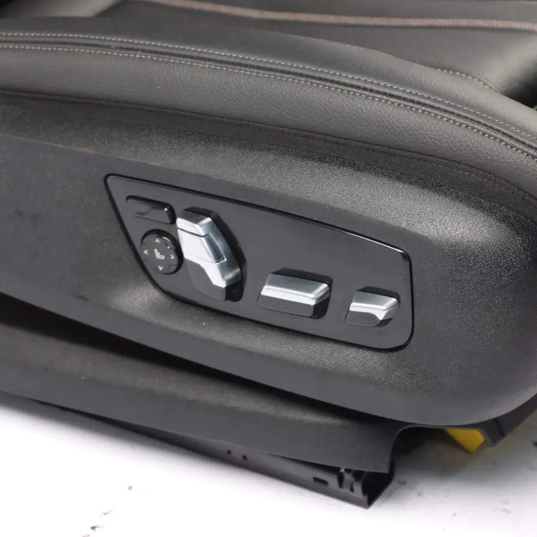BMW G30 Front Seat Right O/S Comfort Memory Heated Leather Black Exclusive - SKU 7457742-1 - Part number 7457742
