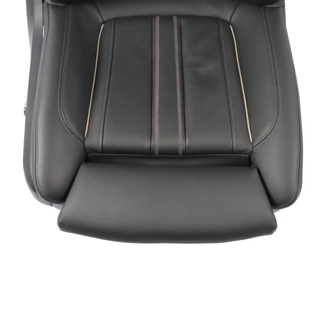 Front Seat Right O/S Comfort Memory Heated Leather Black Exclusive to BMW G30 with Part number 7457742 BMW G30 Front Seat Right O/S Comfort Memory Heated Leather Black Exclusive - SKU 7457742-1 - Part number 7457742