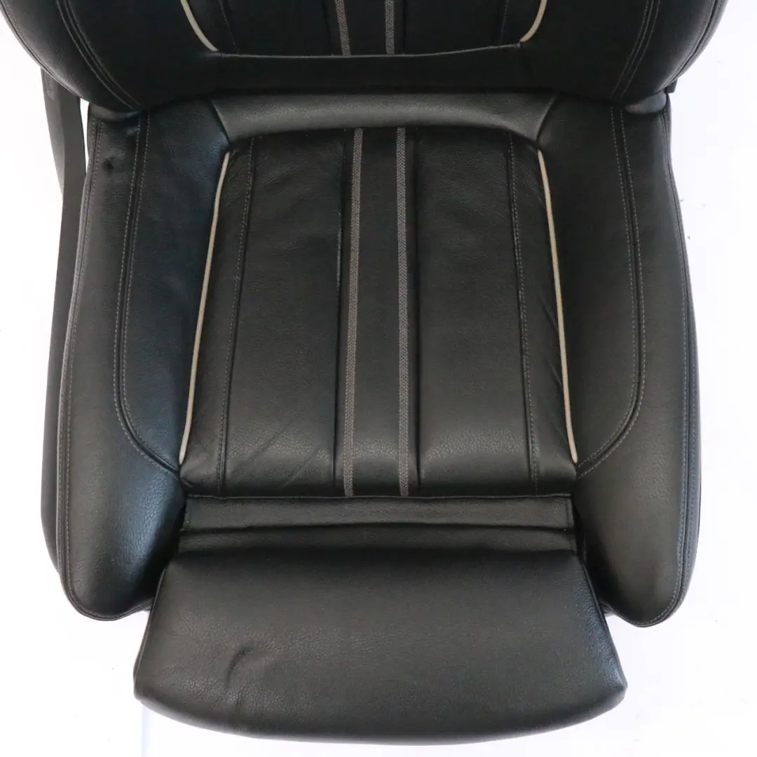 BMW G30 Vorder Sitz Rechts Speicher Beheiztes Leder Schwarz Exklusive Naht - SKU 7457742-2 - Teilenummer 7457742
