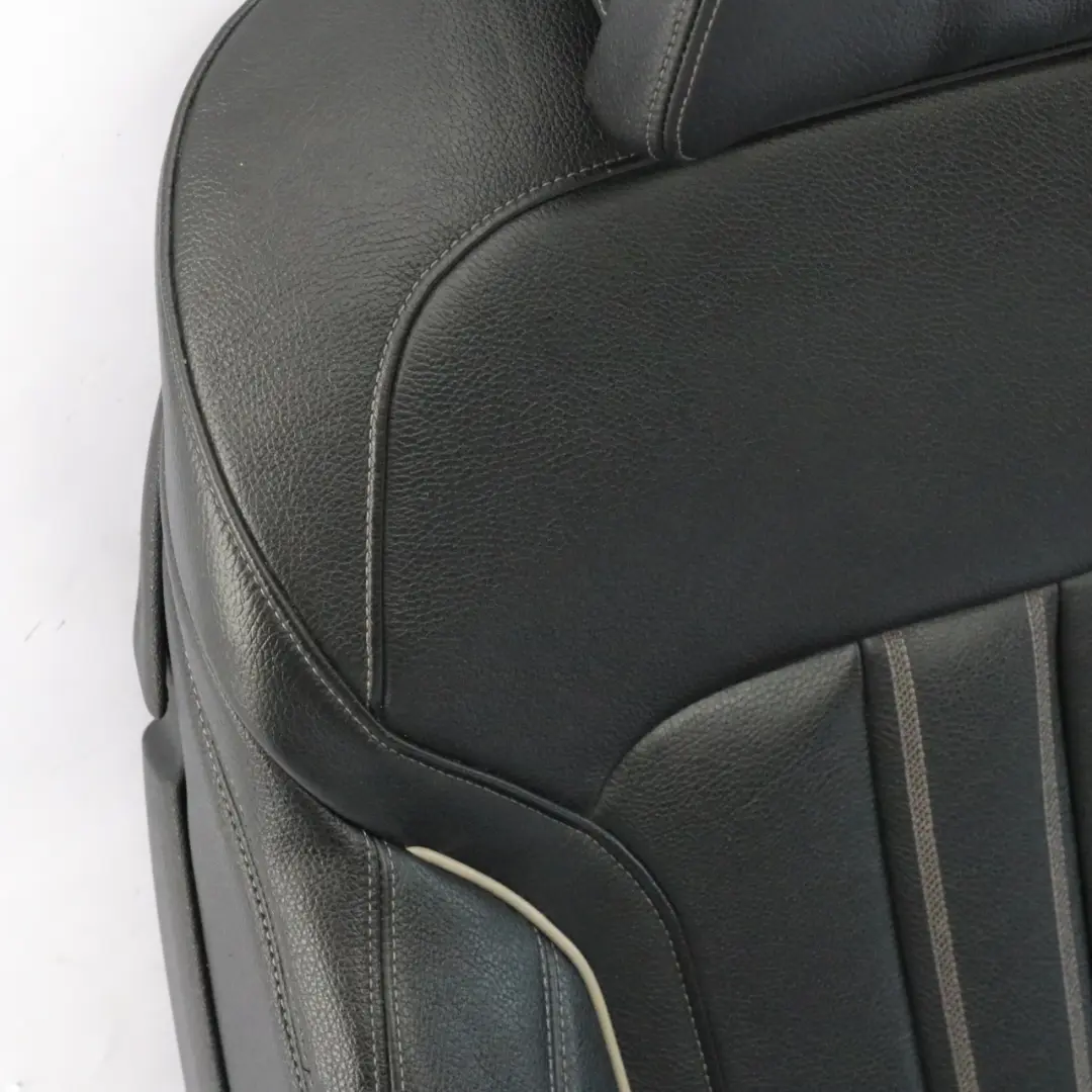 BMW G30 Front Seat Right O/S Memory Heated Leather Dakota Black Exclusive Seam - SKU 7457742-2 - Part number 7457742