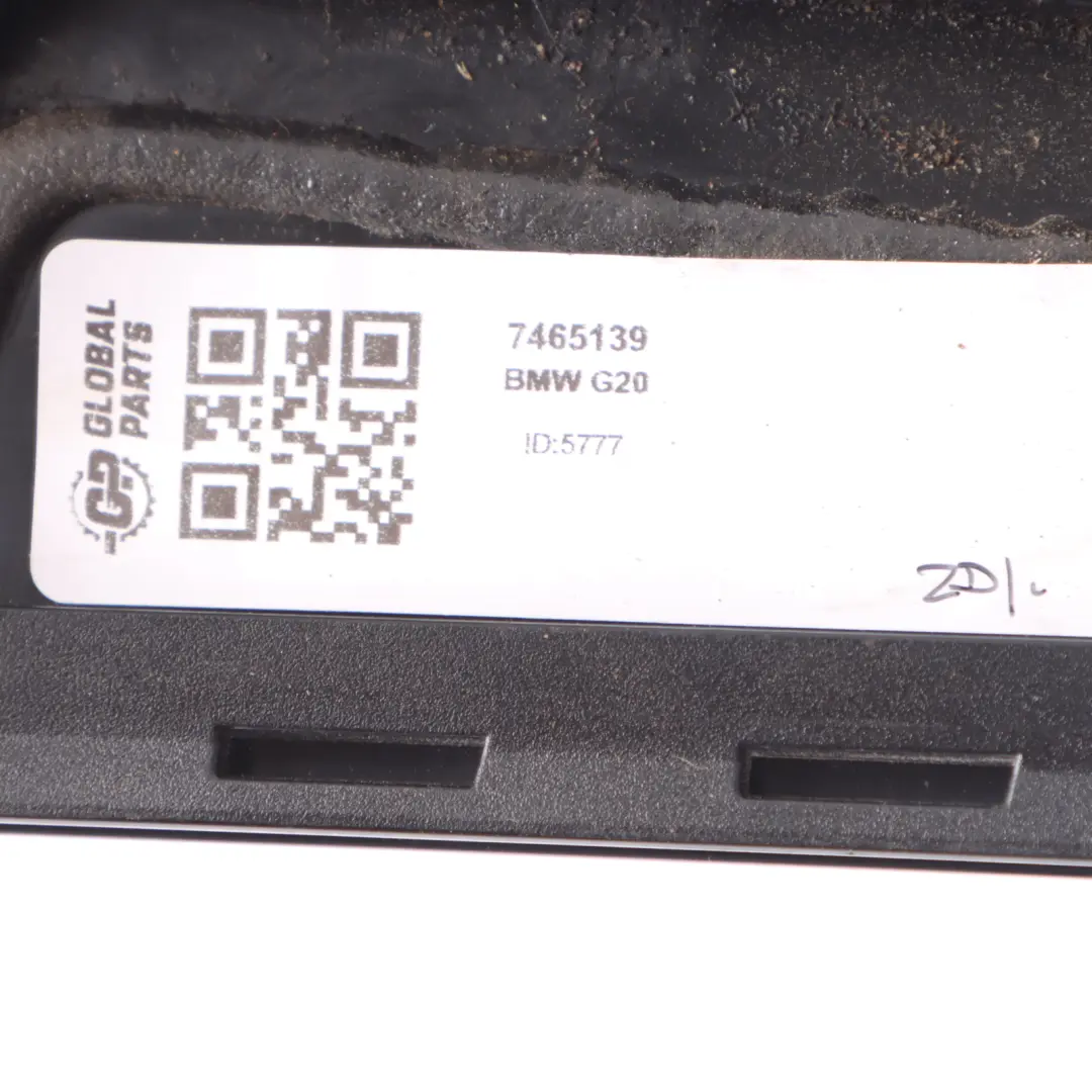  Pilar B BMW G20 G21 Shadow Line Trasero Izquierdo Pilar Exterior Negro Brillante - SKU 7465139 - Número de pieza 7465139