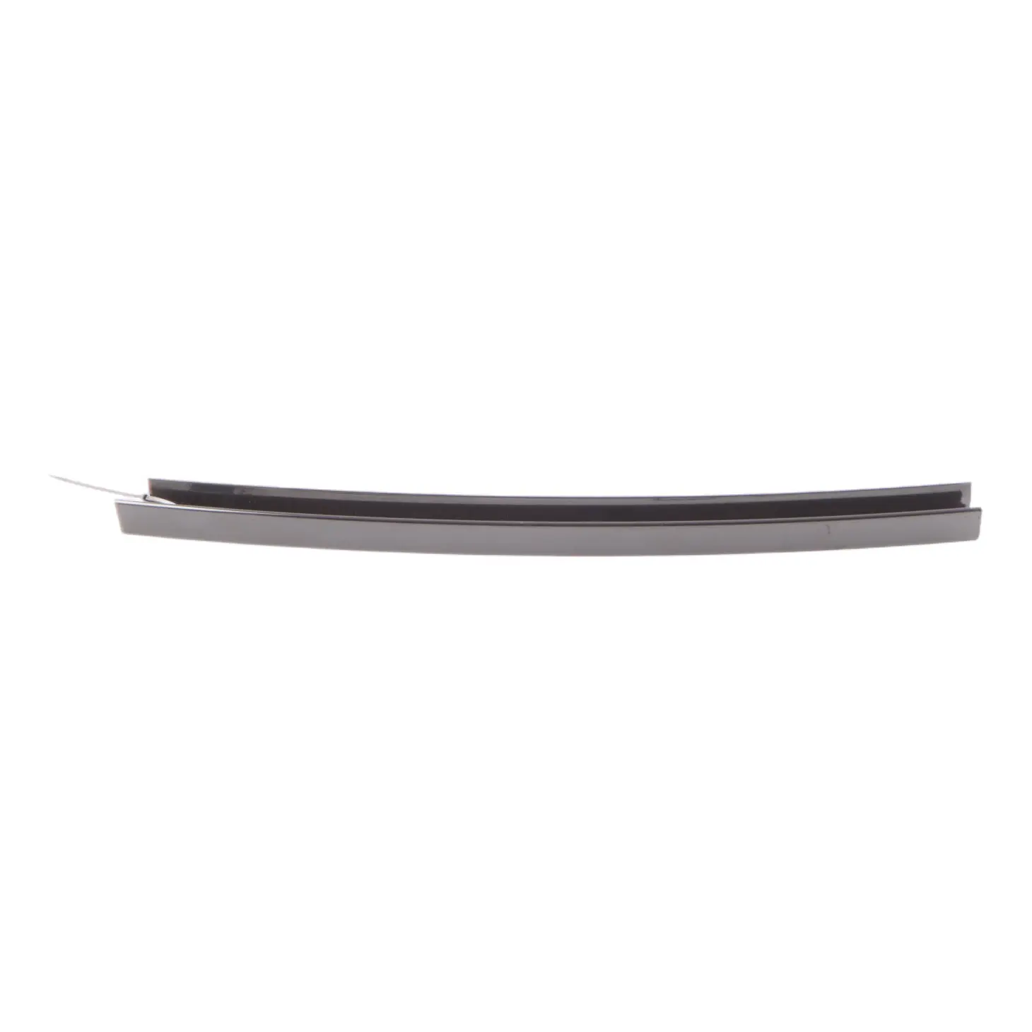 BMW G20 Finestrino Posteriore Esterno Trim Destro Barra Guida Divisoria Nero
