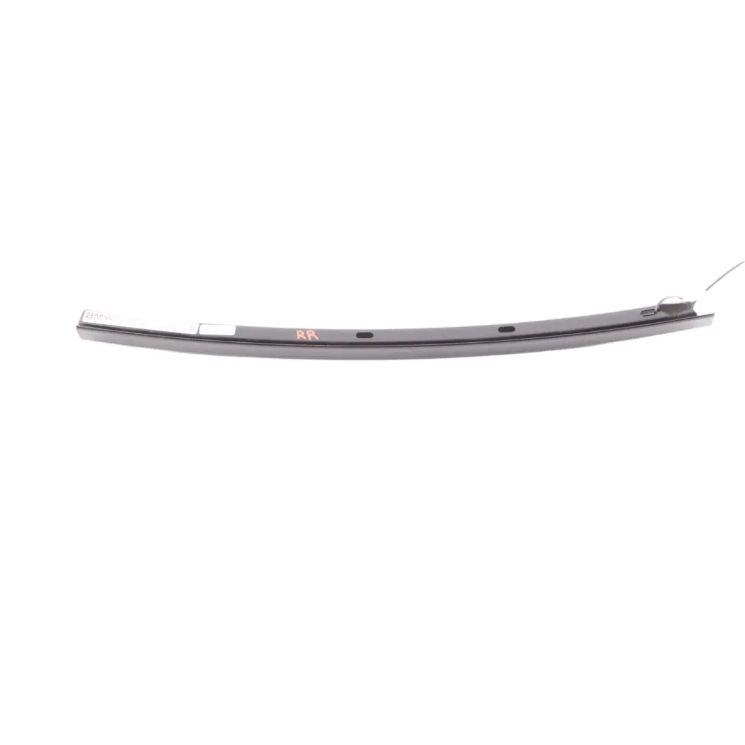 BMW G20 Finestrino Posteriore Esterno Trim Destro Barra Guida Divisoria Nero - SKU 7465142 - Numero di parte 7465142