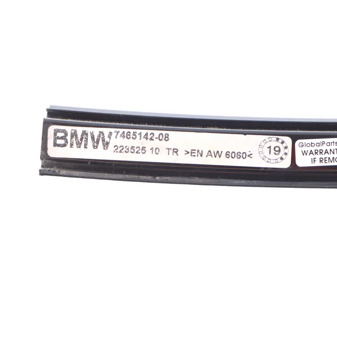 BMW G20 Finestrino Posteriore Esterno Trim Destro Barra Guida Divisoria Nero - SKU 7465142 - Numero di parte 7465142