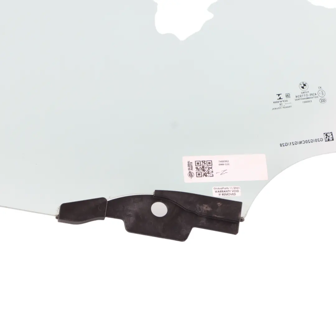 Door Window Glass Front Right O/S Door Glazing Green AS2 to BMW G20 G21 with Part number 7466962 BMW G20 G21 Door Window Glass Front Right O/S Door Glazing Green AS2 - SKU 7466962 - Part number 7466962