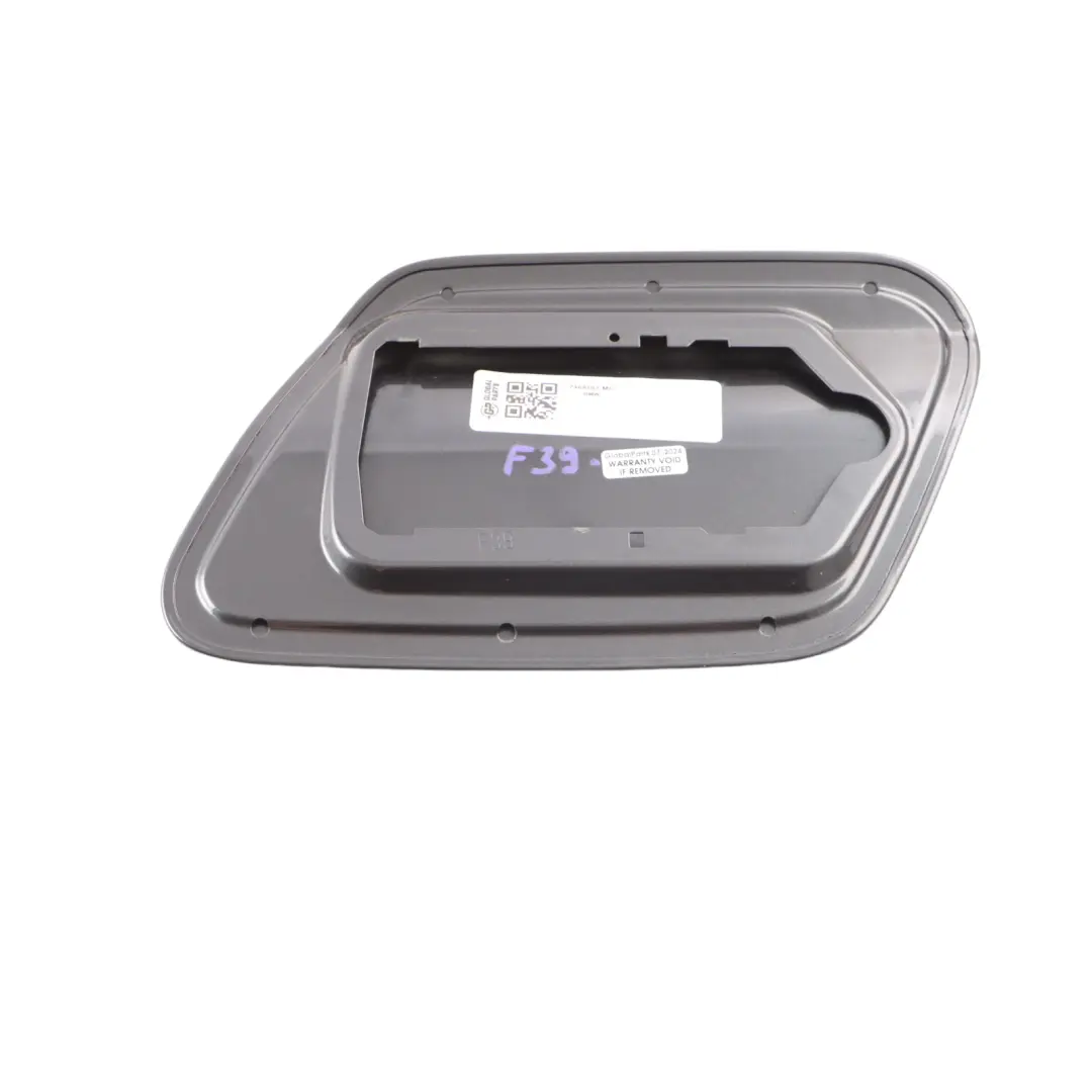BMW X2 F39 Fuel Filler Fill-In Flap Cover Mineralgrau Grey Metallic - B39 - SKU 7468161-MG - Part number 7468161