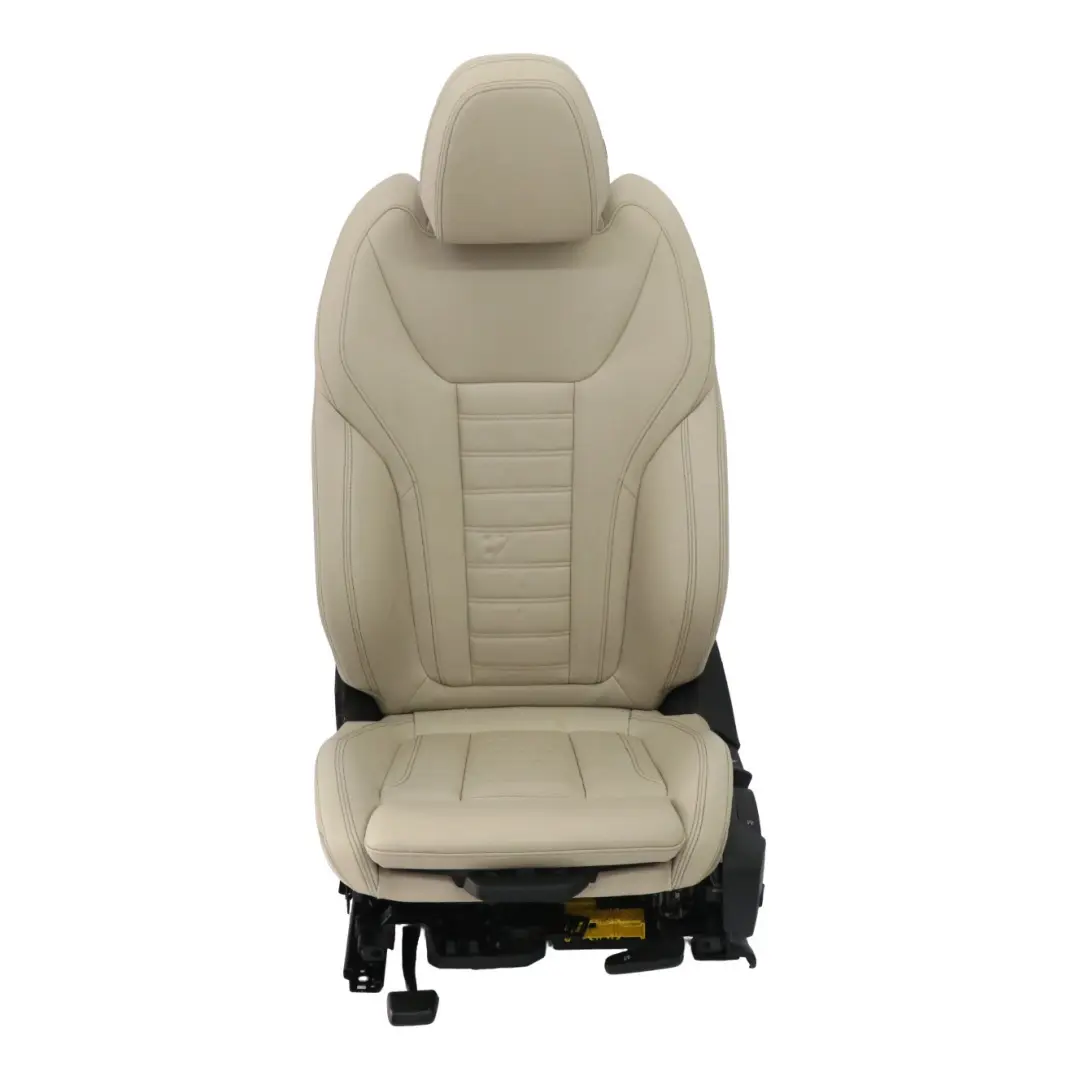 Siège Avant Sport Chauffé Gauche Intérieur Cuir Vernasca Oyster pour BMW X3 G01 à propos du numéro de pièce 7472489 BMW X3 G01 Siège Avant Sport Chauffé Gauche Intérieur Cuir Vernasca Oyster - SKU 7472489-1 - Numéro de pièce 7472489