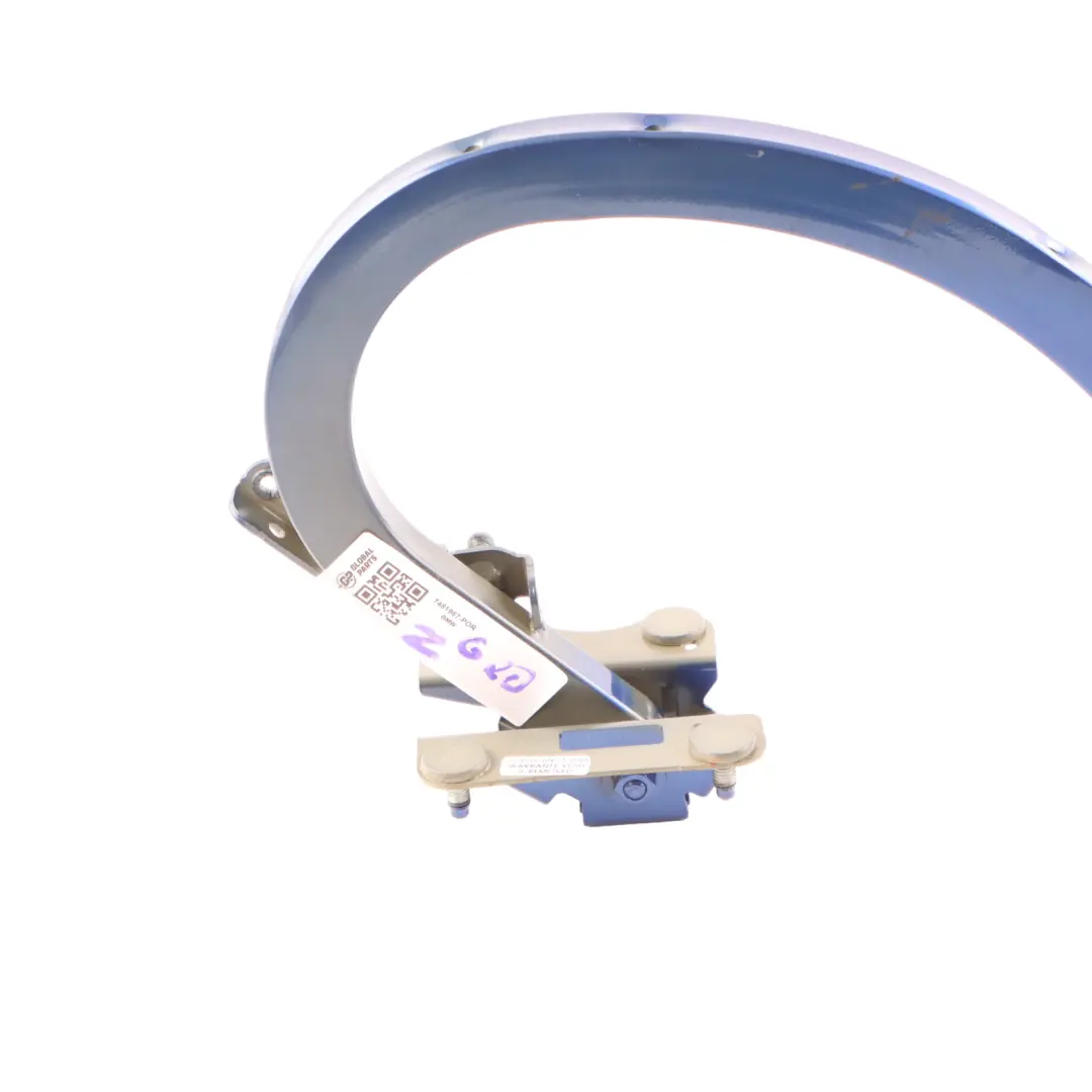 Boot Lid Hinge Left N/S Trunk Tailgate Portimao Blue Metallic C31 to BMW G20 with Part number 7481967 BMW G20 Boot Lid Hinge Left N/S Trunk Tailgate Portimao Blue Metallic C31 - SKU 7481967-POR - Part number 7481967