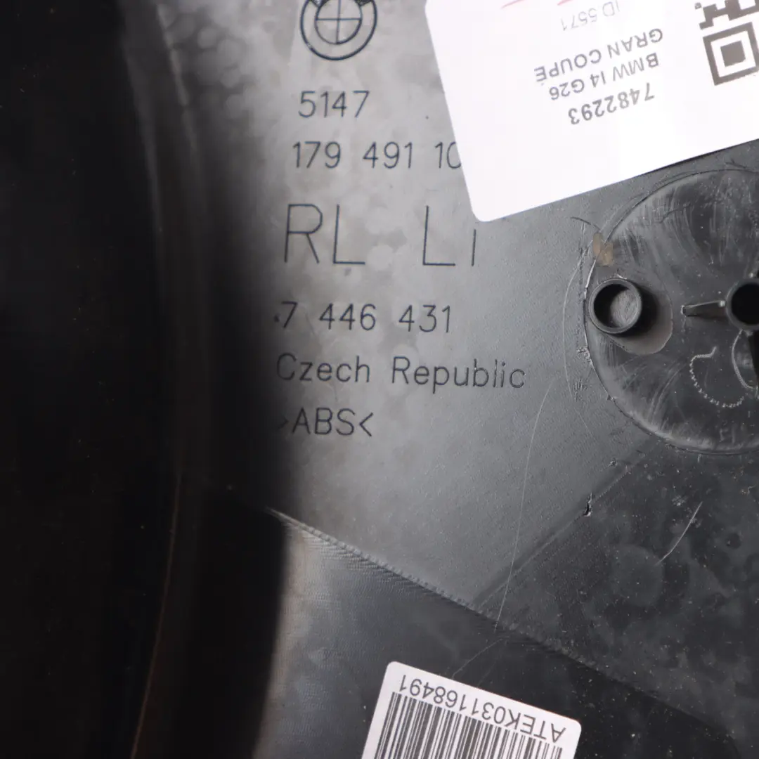 Side Panel BMW G20 G26 Leg Room Front Left N/S Lower Trim Cover Black to with Part number 7482293 Side Panel BMW G20 G26 Leg Room Front Left N/S Lower Trim Cover Black - SKU rhd-7482293 - Part number 7482293