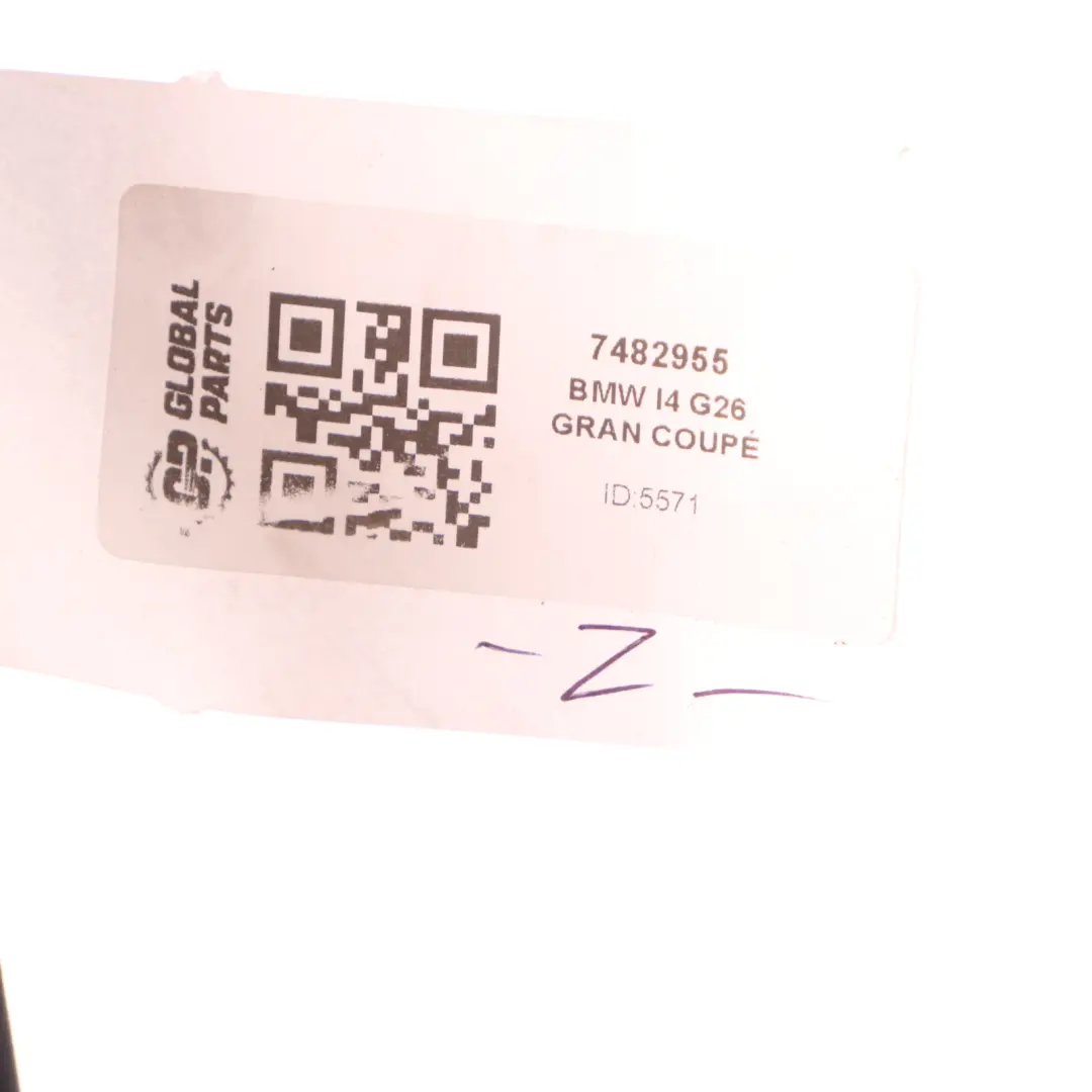 Door Weatherstrip C Pillar Seal Rubber Gasket Left N/S to BMW G26 with Part number 7482955 BMW G26 Door Weatherstrip C Pillar Seal Rubber Gasket Left N/S - SKU 7482955 - Part number 7482955
