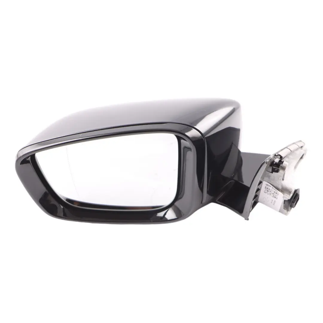 BMW G30 G31 Wing Mirror Door Left N/S High Gloss Black Sapphire - 475 - SKU 7485205-BS - Part number 7485205