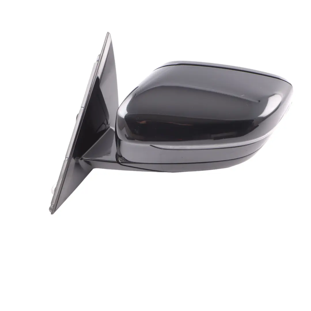 Wing Mirror Door Left N/S High Gloss Black Sapphire - 475 to BMW G30 G31 with Part number 7485205 BMW G30 G31 Wing Mirror Door Left N/S High Gloss Black Sapphire - 475 - SKU 7485205-BS - Part number 7485205
