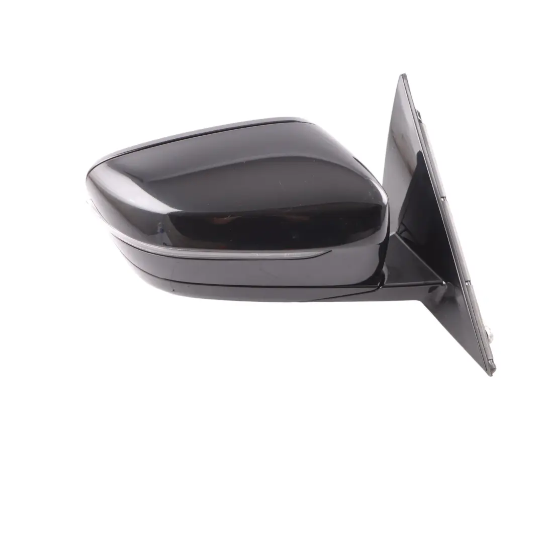 Wing Mirror Door Right O/S High Gloss Black Sapphire - 475 to BMW G30 G31 with Part number 7485208 BMW G30 G31 Wing Mirror Door Right O/S High Gloss Black Sapphire - 475 - SKU 7485208-BS - Part number 7485208