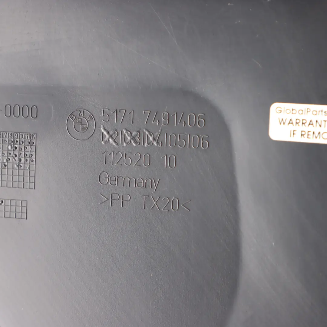 BMW G22 G26 Front Panel Windscreen Scuttle Right O/S Air Duct Channel - SKU 7491406 - Part number 7491406