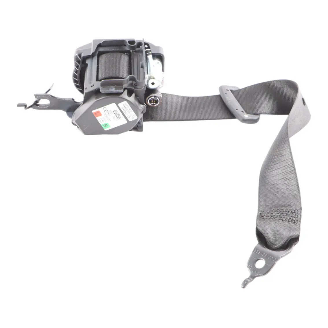 BMW G20 Cinturón de Seguridad Trasero Derecho Izquierdo Superior Negro 7496263