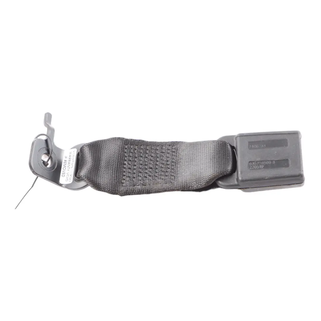 Belt Buckle Latch Lock Rear Center Middle Black to BMW G20 320i Seat with Part number 7496283 BMW G20 320i Seat Belt Buckle Latch Lock Rear Center Middle Black - SKU 7496283 - Part number 7496283
