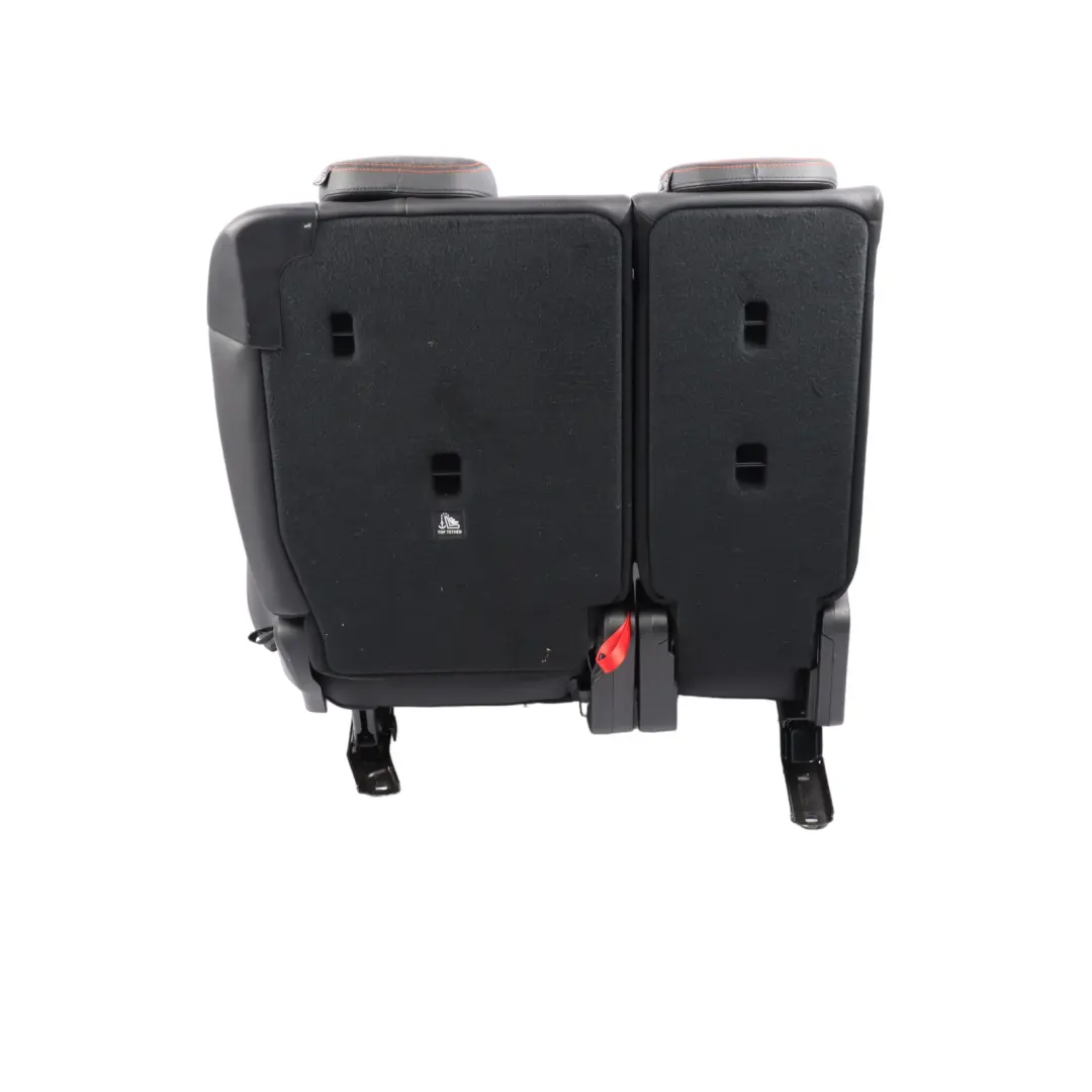 Left N/S Seat Sensatec Anthracite Orange Interior Set to BMW F46 LCI Rear with Part number 7496399 BMW F46 LCI Rear Left N/S Seat Sensatec Anthracite Orange Interior Set - SKU 7496399 - Part number 7496399