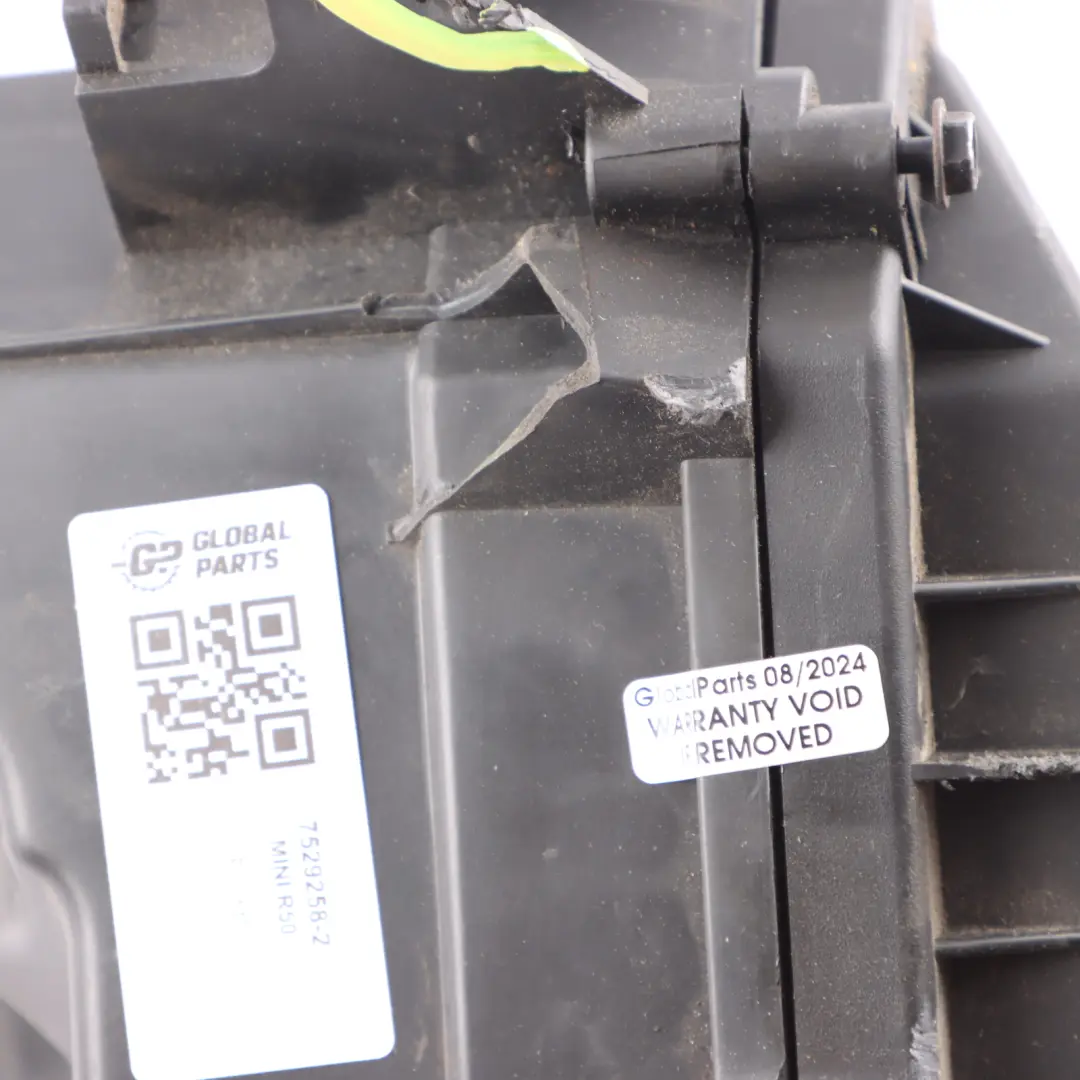 Silenciador de Admisión Caja de Filtro Aire Parte Inferior para Mini R50 R52 con número de pieza 7529258 Mini R50 R52 Silenciador de Admisión Caja de Filtro Aire Parte Inferior - SKU 7529258-2 - Número de pieza 7529258