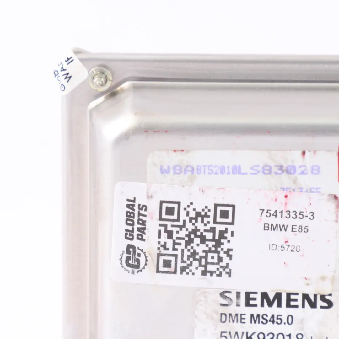 BMW Z4 E85 3.0i M54 231HP Modulo Unità Controllo Motore ECU DME Manuale - SKU 7541335-3 - Numero di parte 7541335