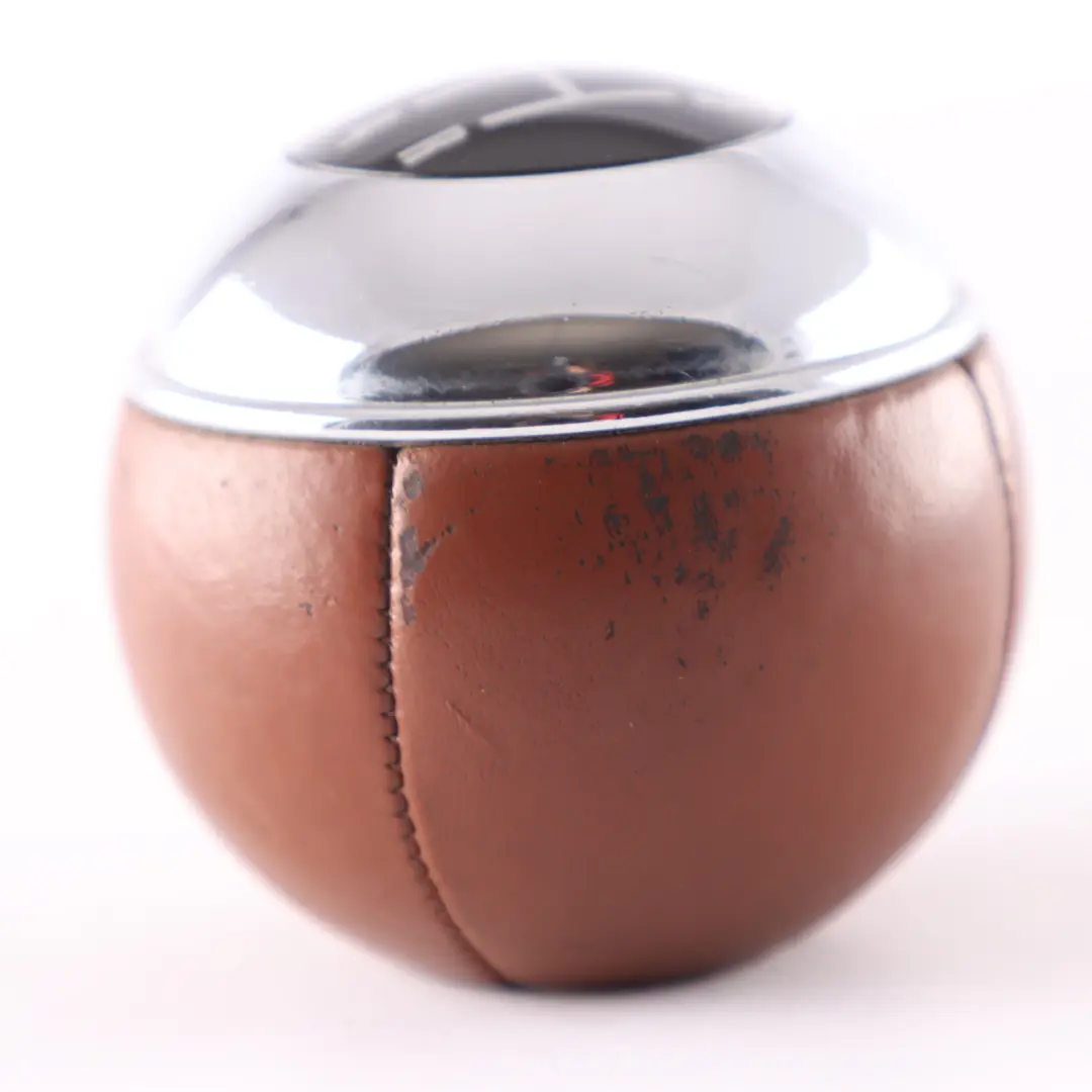 Mini R50 R52 Gear Shift Knob Gaiter Cover Leather Chrome 5 Speed - SKU 7542279-2 - Part number 7542279