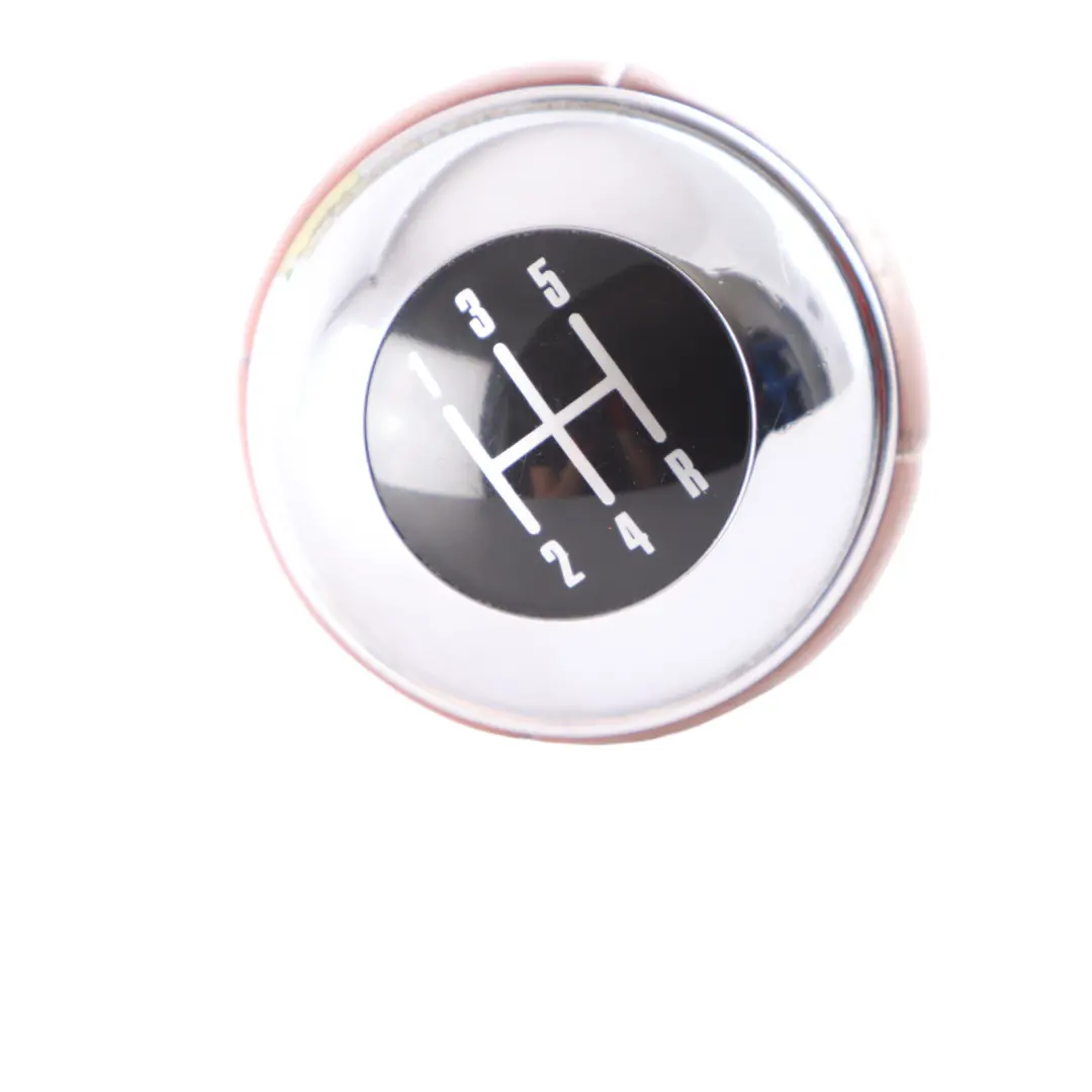 Mini R50 R52 Gear Shift Knob Gaiter Cover Leather Chrome 5 Speed - SKU 7542279-2 - Part number 7542279