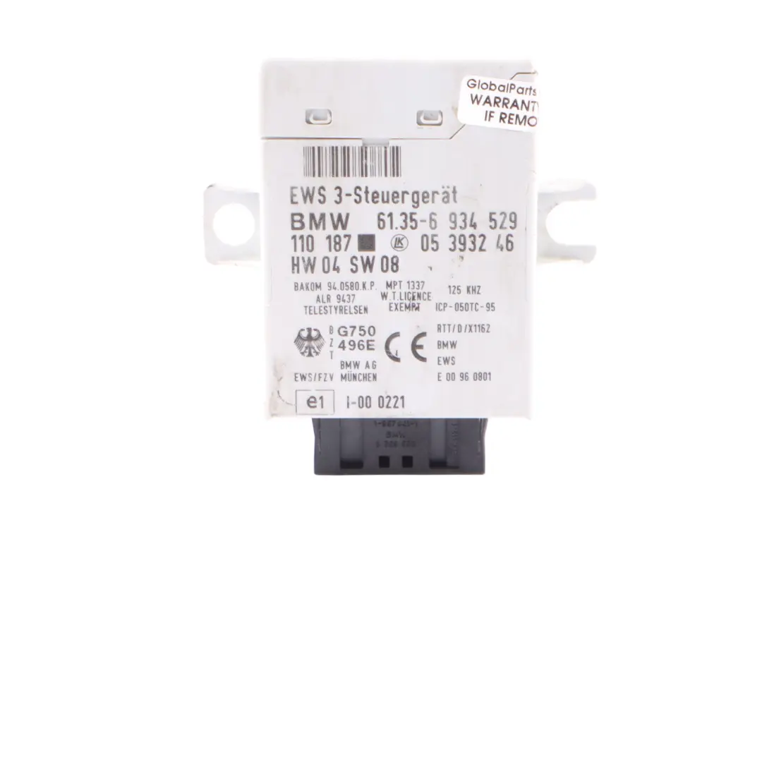 MINI Cooper S R52 R53 W11 170HP Engine ECU Kit DME + EWS + Keys Manual - SKU 7545789-12 - Part number 7545789