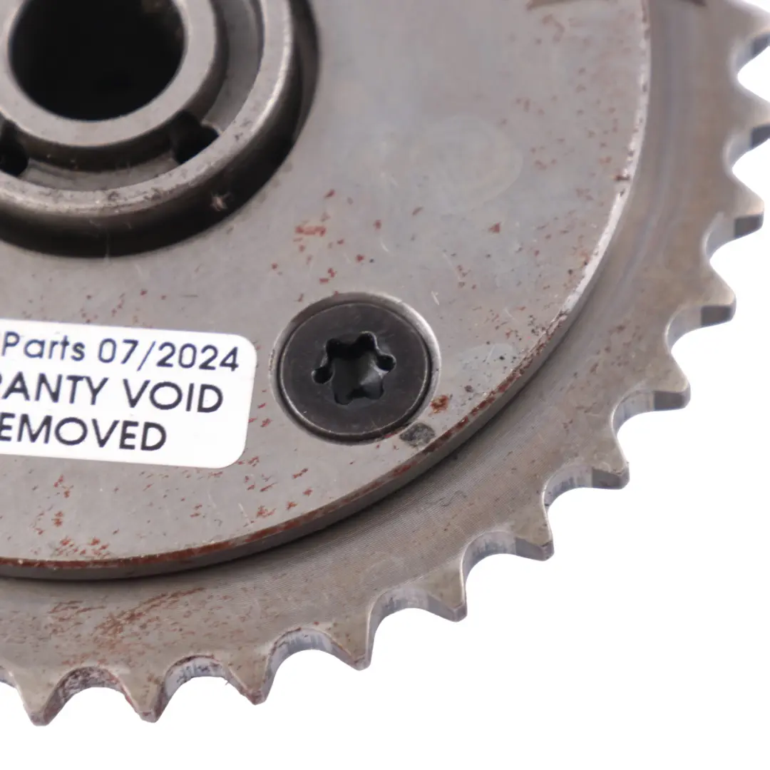 Camshaft VANOS Inlet Adjustment Pulley N13 to BMW F20 F30 Mini Cooper R56 with Part number 7545862 BMW F20 F30 Mini Cooper R56 Camshaft VANOS Inlet Adjustment Pulley N13 - SKU 7545862-1 - Part number 7545862