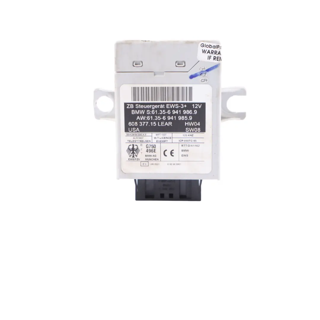 BMW X5 E53 4.4i N62 Engine Control Unit ECU Kit EWS Keys Automatic - SKU 7556340-2 - Part number 7556340
