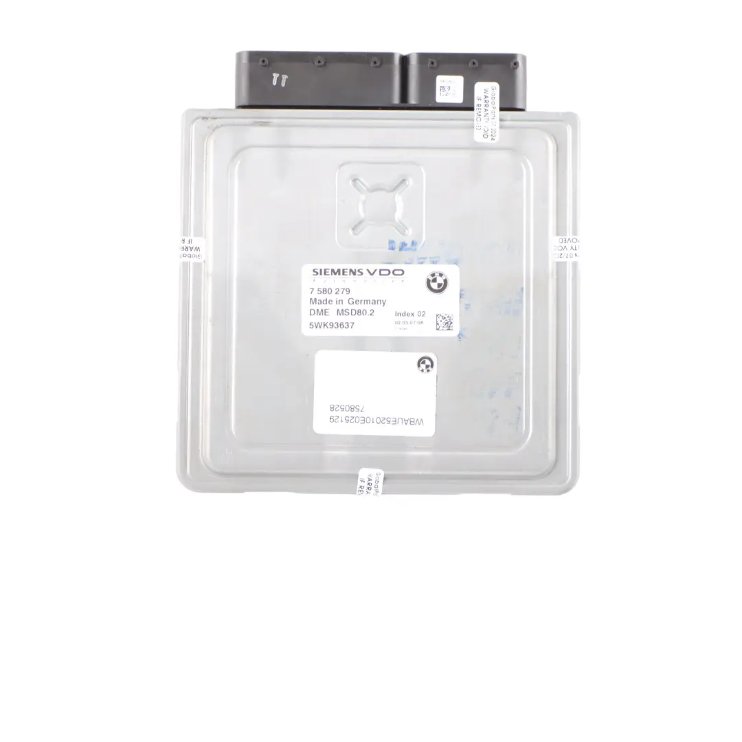 BMW E81 E87 LCI E90 E91 118i 318i N43 143HP Motor ECU DME Automático - SKU 7580279-1 - Número de pieza 7580279