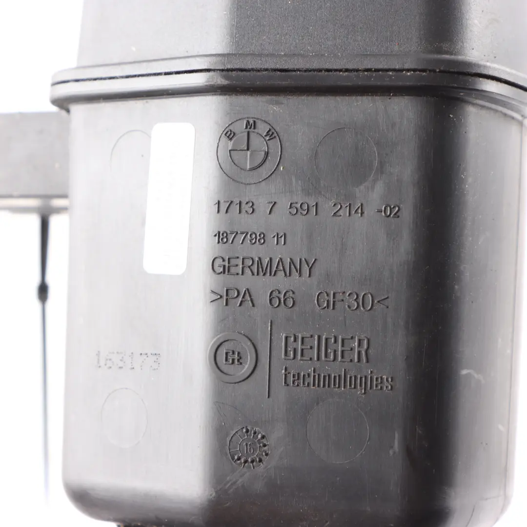 Expansion Tank BMW X5 F15 Hybrid 40eX Water Coolant Overflow Reservoir to with Part number 7591214 Expansion Tank BMW X5 F15 Hybrid 40eX Water Coolant Overflow Reservoir - SKU 7591214 - Part number 7591214