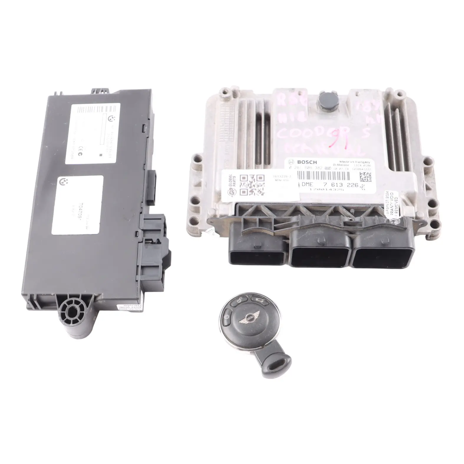 Mini Cooper S R56 LCI N18 184HP Kit ECU DME 7613226 CAS Cheie Manuală