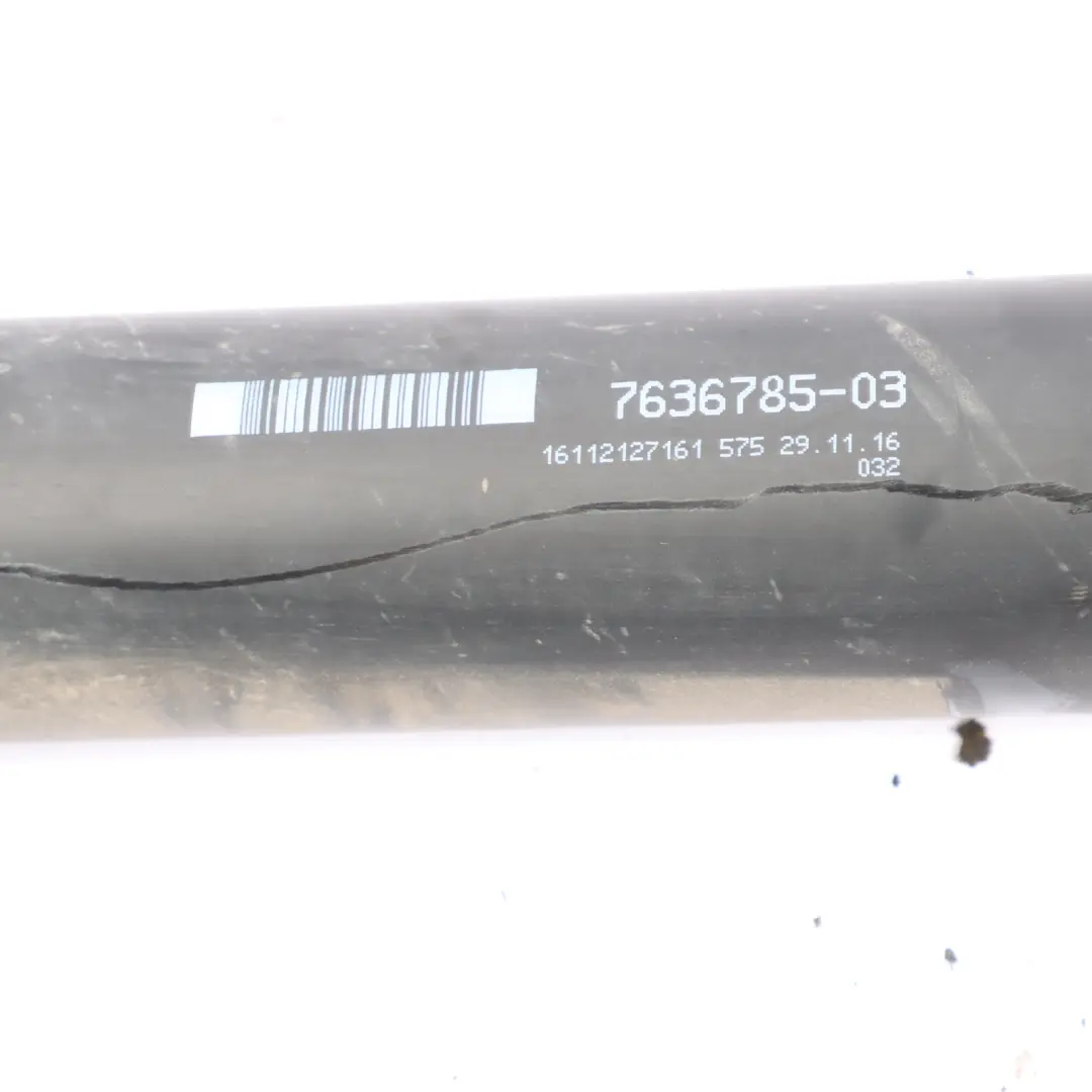Propshaft BMW X5 F15 X6 F16 40eX Hybrid Prop Drive Shaft L=1412MM to with Part number 7636785 Propshaft BMW X5 F15 X6 F16 40eX Hybrid Prop Drive Shaft L=1412MM - SKU 7636785 - Part number 7636785