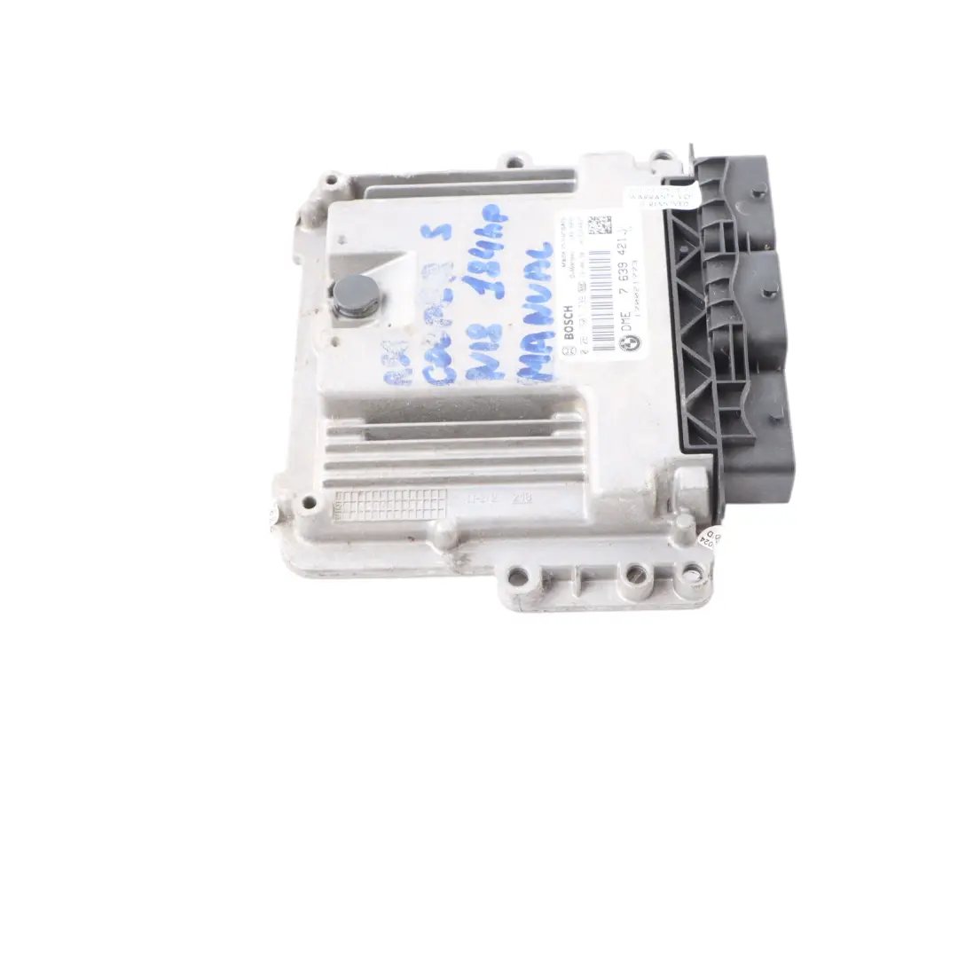 184HP Motor ECU Unidad Control DME Manual para Mini Cooper S R56 LCI R60 N18 con número de pieza 7639421 Mini Cooper S R56 LCI R60 N18 184HP Motor ECU Unidad Control DME Manual - SKU 7639421 - Número de pieza 7639421
