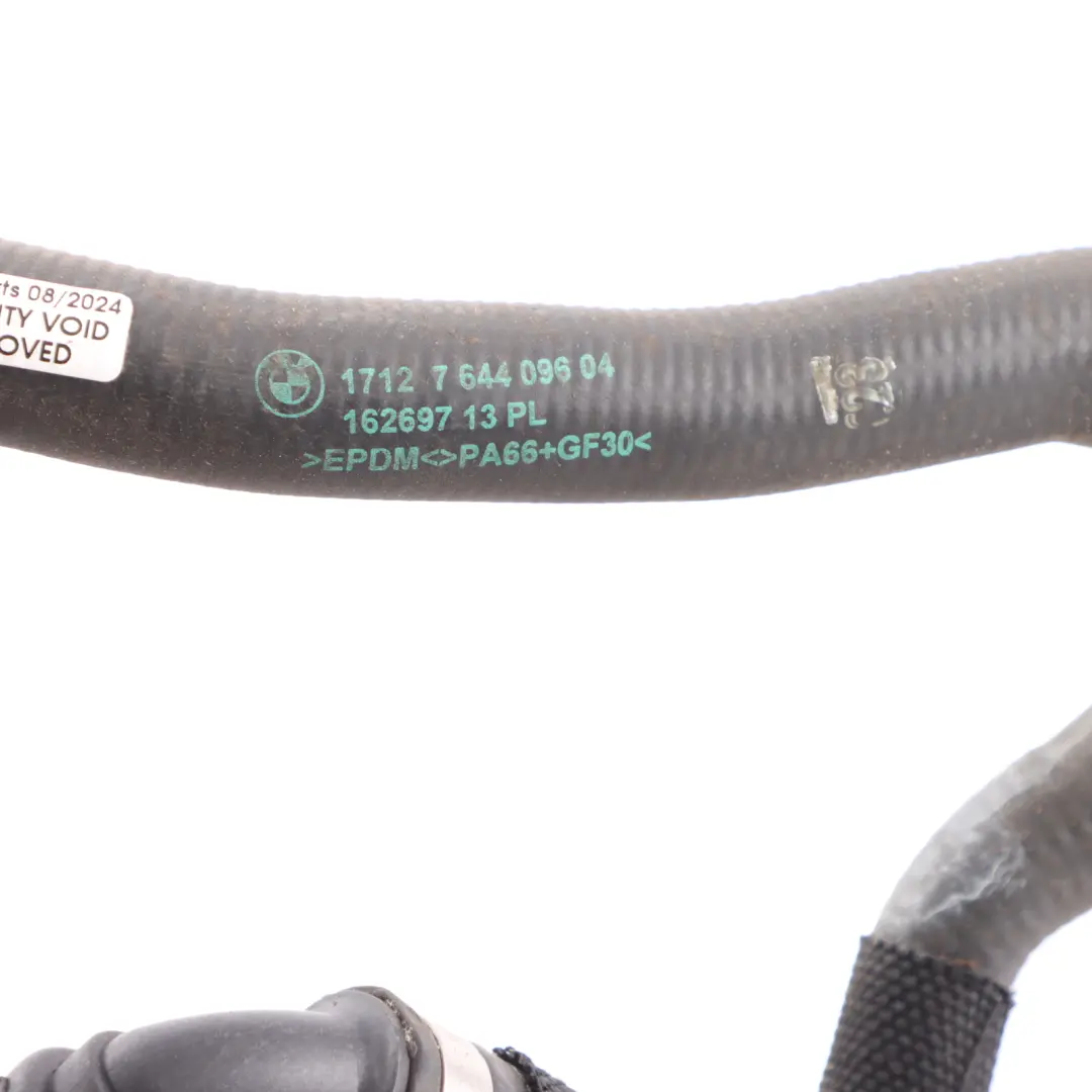 Water Hose Coolant Cooling Tube Pipe Line to BMW X5 F15 with Part number 7644096 BMW X5 F15 Water Hose Coolant Cooling Tube Pipe Line - SKU 7644096 - Part number 7644096