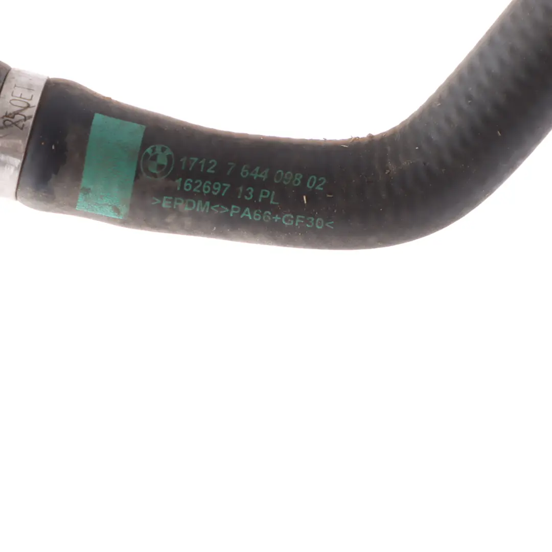 Water Hose Coolant Cooling Tube Pipe Line to BMW X5 F15 with Part number 7644098 BMW X5 F15 Water Hose Coolant Cooling Tube Pipe Line - SKU 7644098 - Part number 7644098