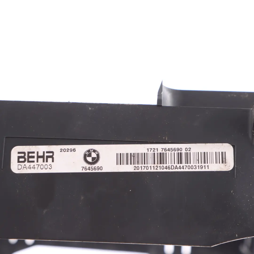 Frame Left N/S Bracket Auxiliary Intercooler Carrier to BMW X5 F15 X6 F16 with Part number 7645686 BMW X5 F15 X6 F16 Frame Left N/S Bracket Auxiliary Intercooler Carrier - SKU 7645686 - Part number 7645686