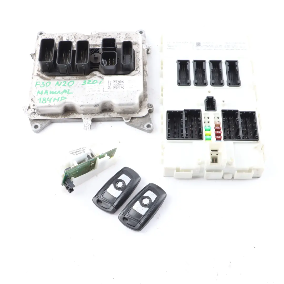 N20 184HP ECU Control Unit Kit DME Key FEM Manual to BMW F30 F31 320i with Part number 7649131 BMW F30 F31 320i N20 184HP ECU Control Unit Kit DME Key FEM Manual - SKU 7649131-3 - Part number 7649131