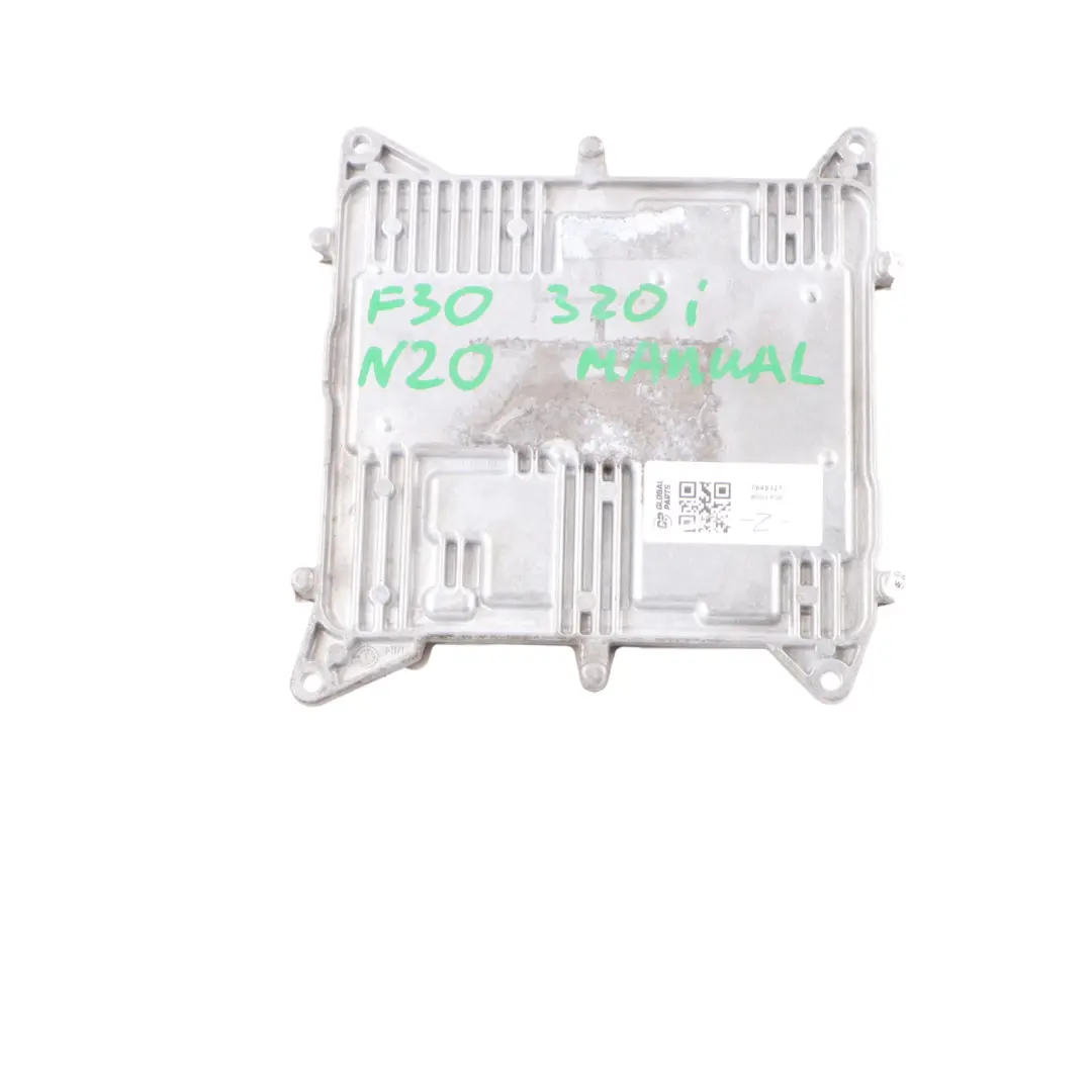 BMW F30 F31 320I N20 184HP Unidad De Control Del Motor ECU DDE Manual - SKU 7649131 - Número de pieza 7649131