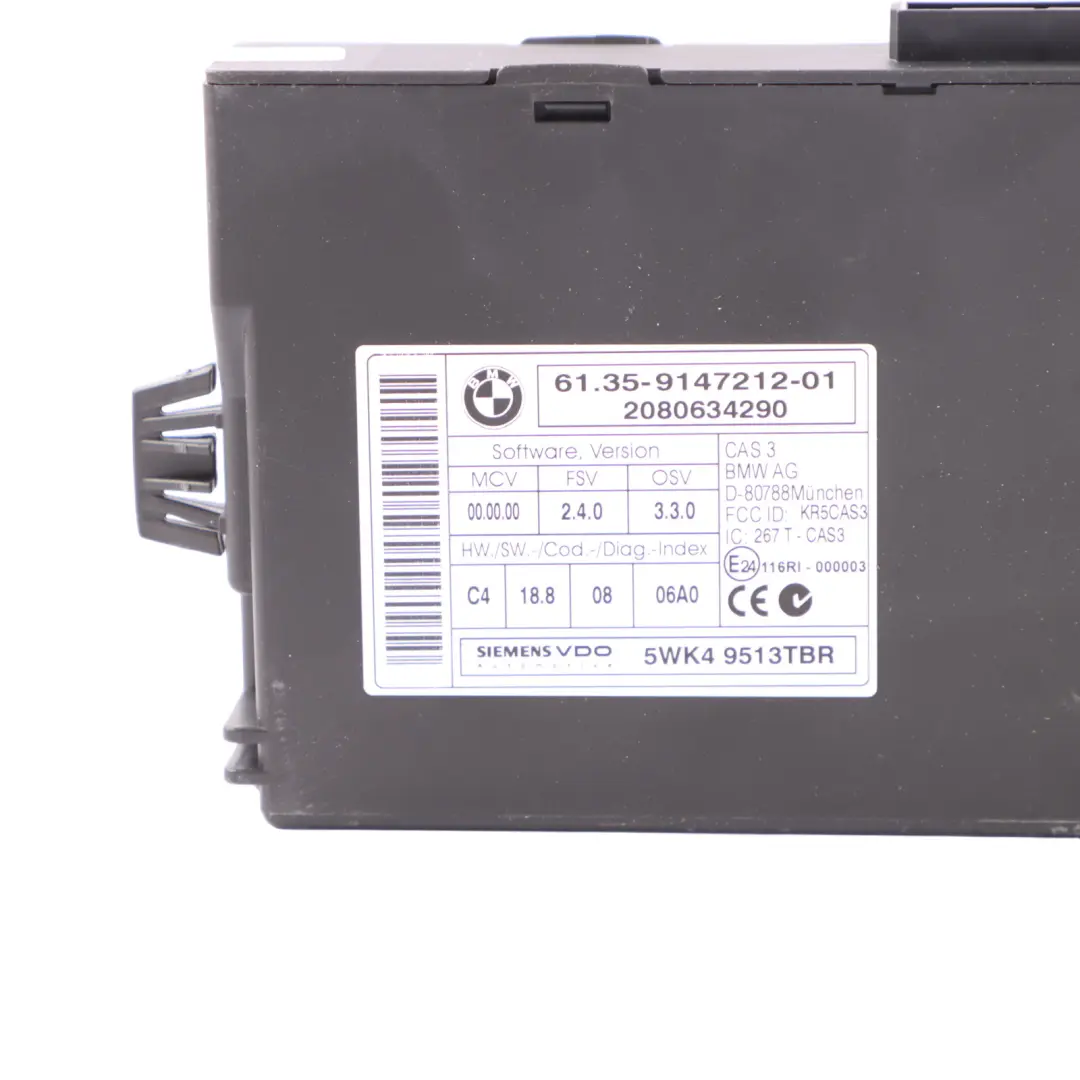 Set Motorsteuergerät DDE CAS3 + Schlüss für BMW 5 Series E60 E61 LCI 520d mit Teilenummer 7811700 BMW 5 Series E60 E61 LCI 520d Set Motorsteuergerät DDE CAS3 + Schlüss - SKU 7811700-7 - Teilenummer 7811700