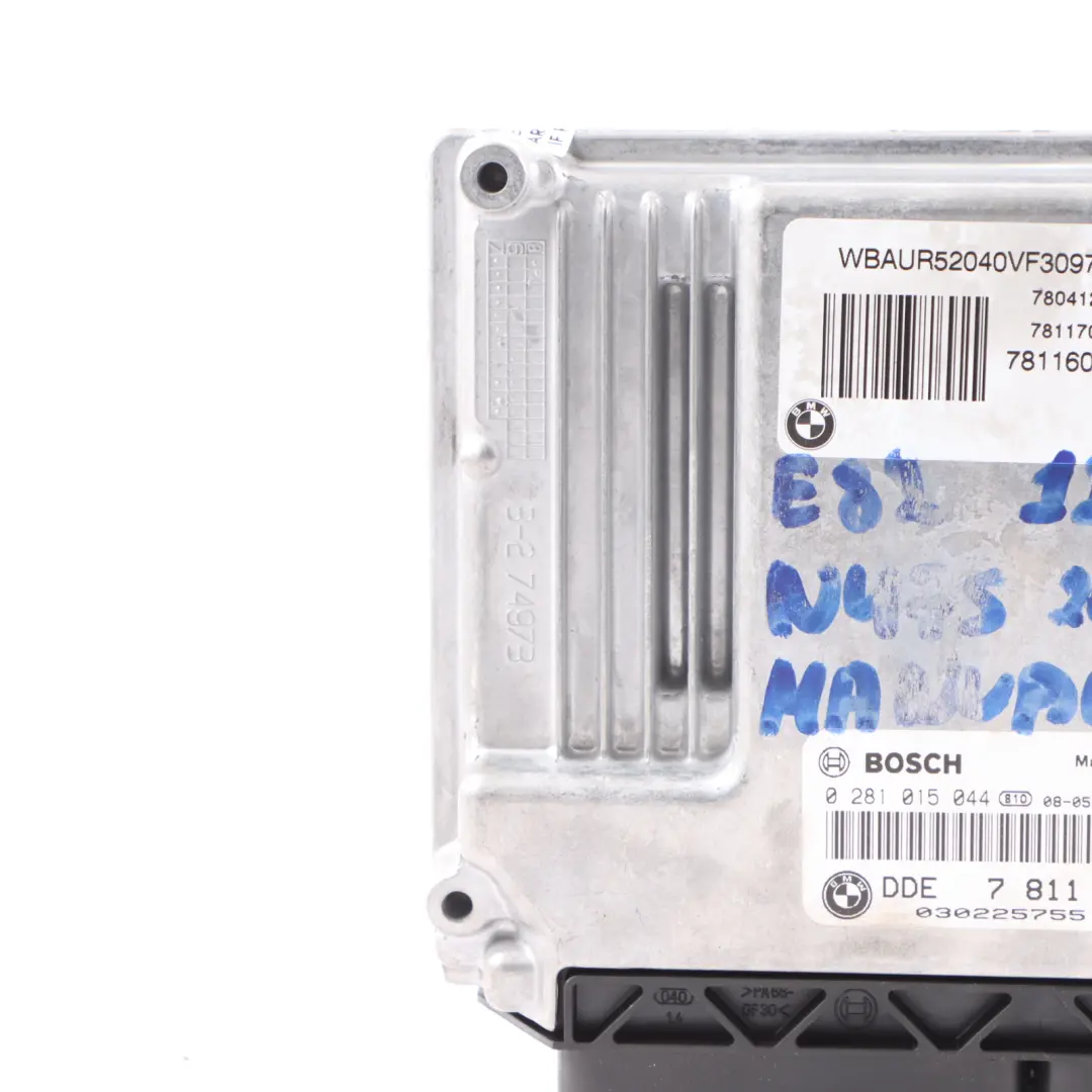 BMW E81 E82 E87 LCI E88 N47S 123d 204HP Engine Unit ECU DDE Manual - SKU 7811702-6 - Part number 7811702