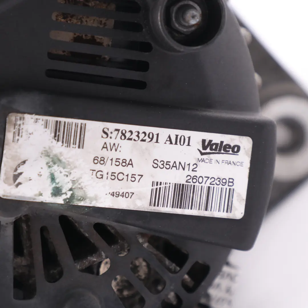 Alternator Mini Cooper R55 R56 R57 LCI R60 Diesel N47N Generator 158A 7576956  - SKU 7823291-2 - Part number 7823291