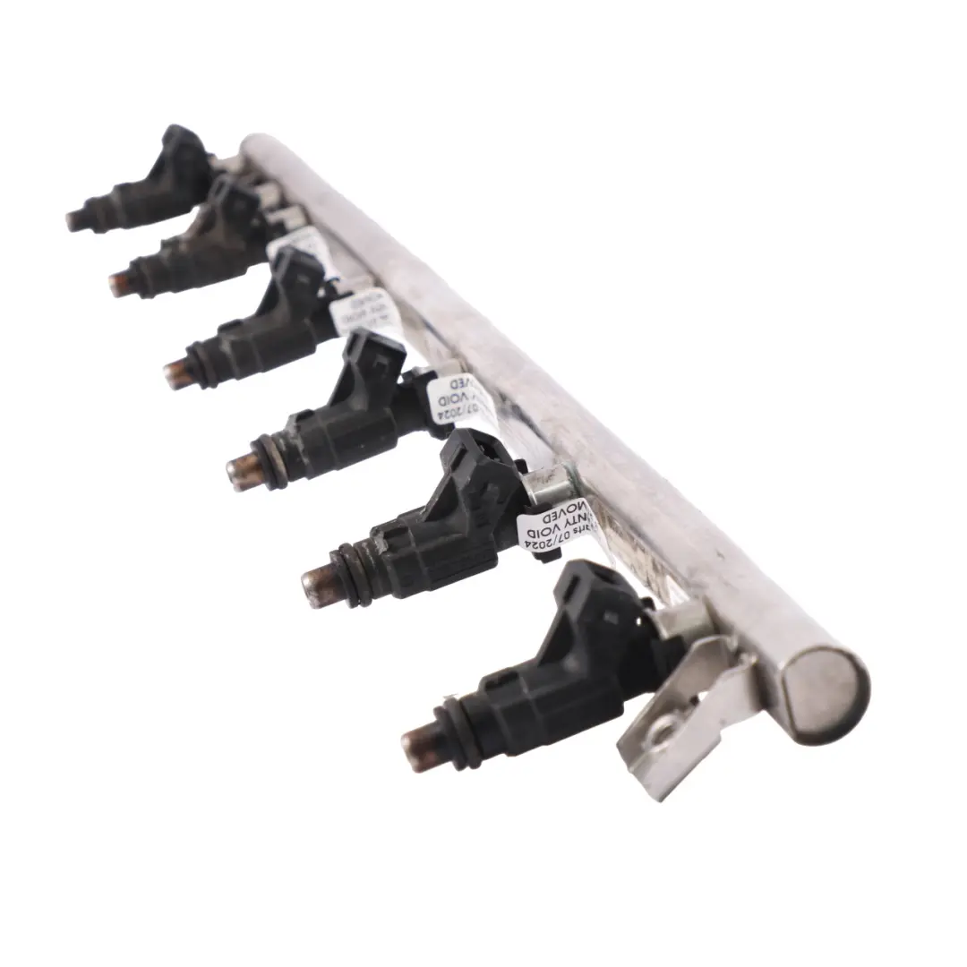  Inyectores BMW M3 E46 Z4 M3 E85 E86 Gasolina S54 Rail de inyección combustible - SKU 7830974 - Número de pieza 7830974