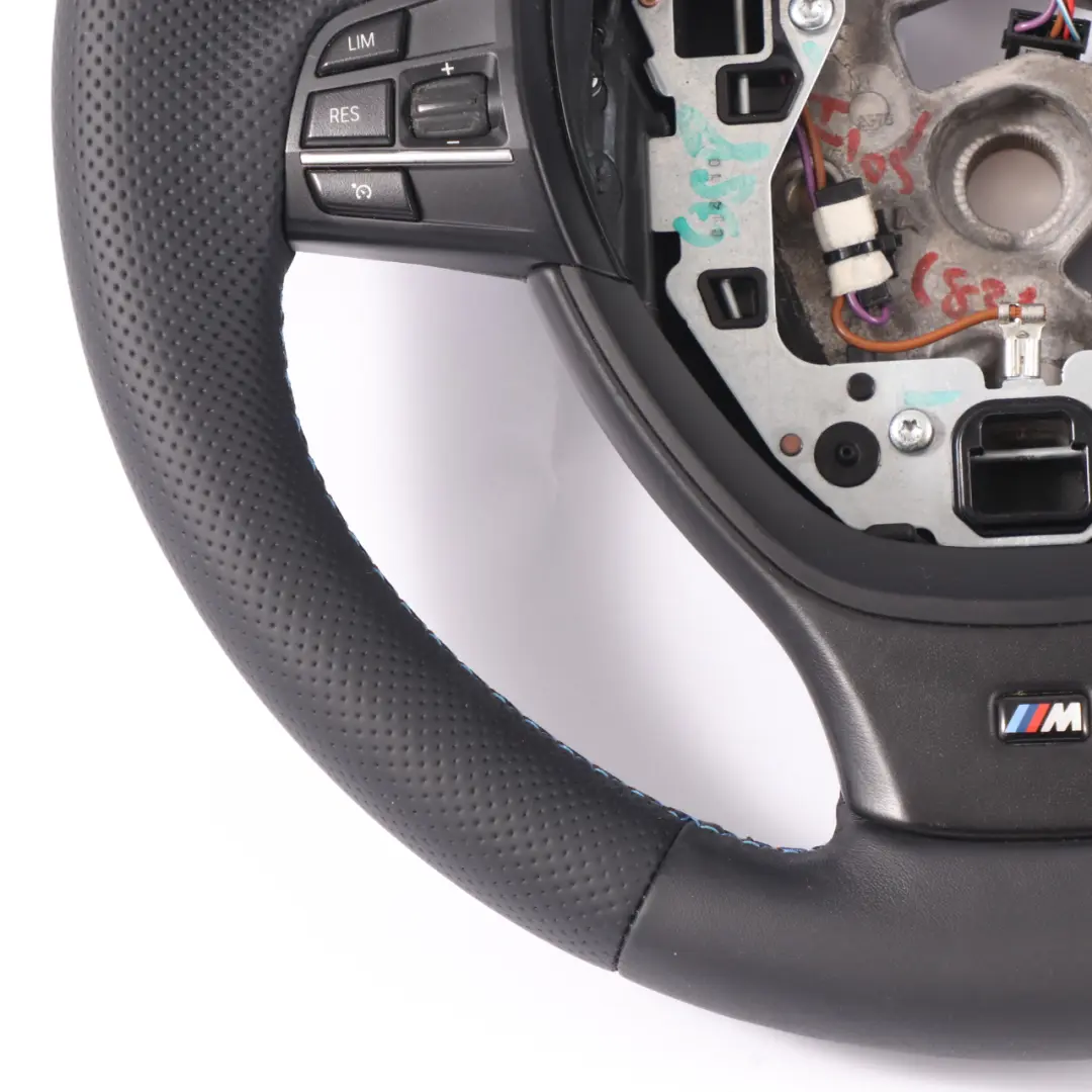Steering Wheel BMW F01 F07 GT F10 F11 F12 NEW Black Leather M Sport  - SKU 7842807-3 - Part number 7842807