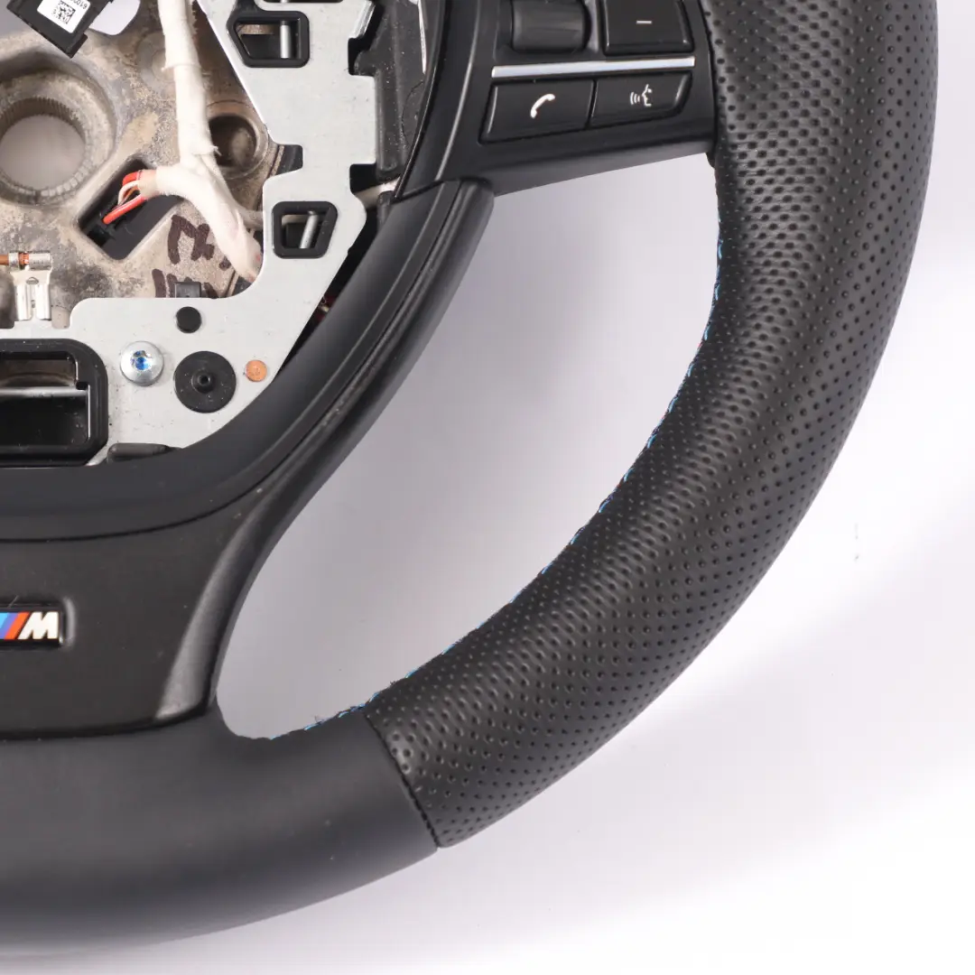 Steering Wheel BMW F10 F11 F12 M Sport NEW Black Leather Lane Assistant  - SKU 7842809-1 - Part number 7842809