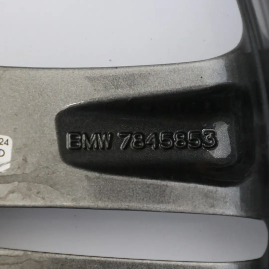  Llanta aleación trasera BMW F20 Ferricgrey 18" 8J ET:52 M Star Spoke 386 - SKU 7845853-8 - Número de pieza 7845853